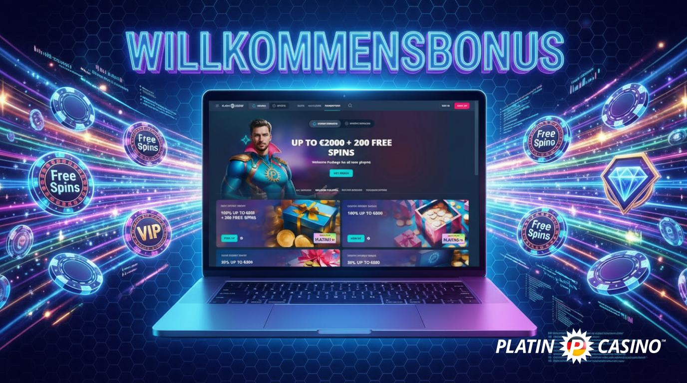 Es gibt einen großzügigen Bonus für neue Spieler im Platin Casino